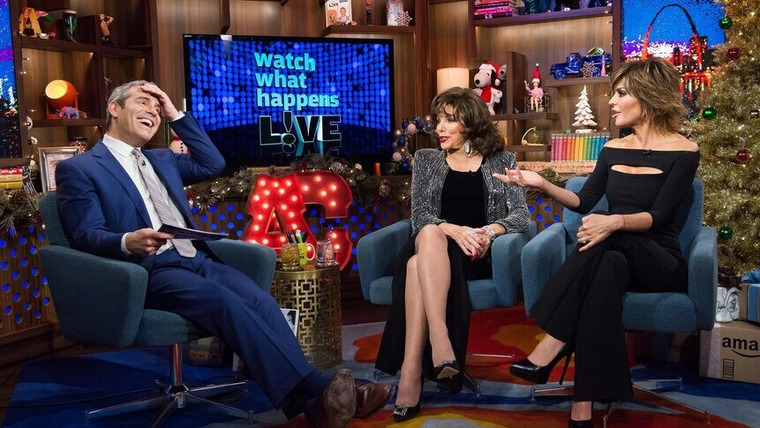 Watch What Happens Live — s12e199 — Lisa Rinna & Joan Collins