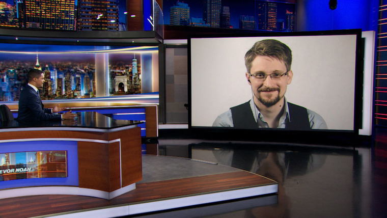 The Daily Show with Trevor Noah — s2019e117 — Edward Snowden