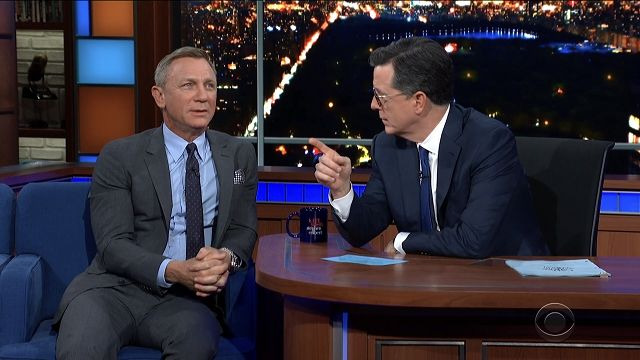 The Late Show with Stephen Colbert — s2019e173 — Daniel Craig, Lena Waithe