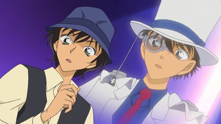 Детектив Конан — s2014e02 — Kaitou Kid and the Blush Mermaid (Part 2)