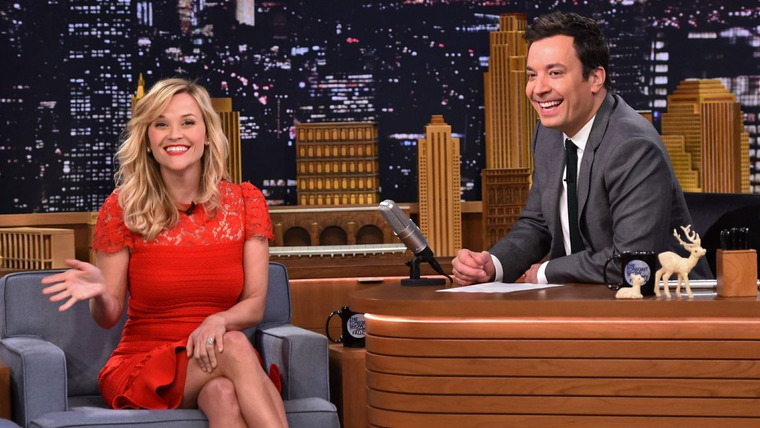 The Tonight Show Starring Jimmy Fallon — s2014e174 — Reese Witherspoon, David Sedaris, Rae Sremmurd