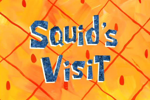 Губка Боб квадратные штаны — s06e30 — Squid's Visit
