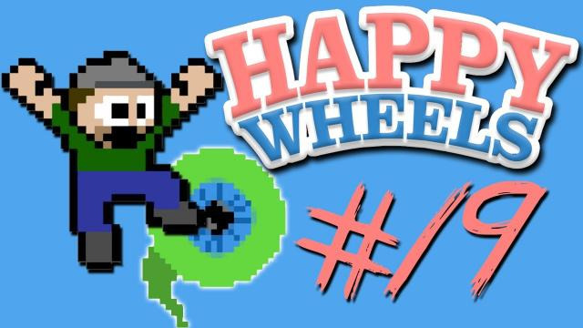 Jacksepticeye — s03e122 — Happy Wheels - Part 19 | PEWDIEPIE QUIZ | SUPER SEGWAY STEVE!