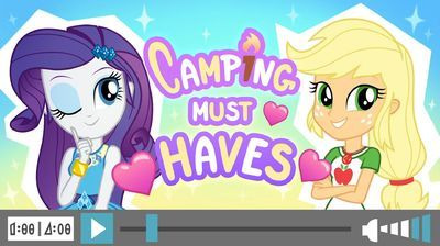 My Little Pony Equestria Girls: Better Together — s02e16 — Camping Must Haves