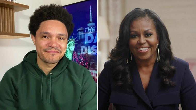 The Daily Show with Trevor Noah — s2021e32 — Michelle Obama