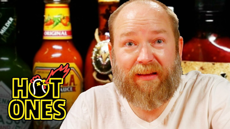 Hot Ones — s03e09 — Kyle Kinane Gets Angry Eating Spicy Wings