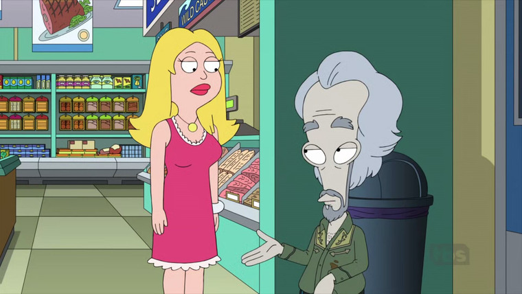 American Dad! — s19e20 — The Pink Sphinx Holds Her Hearts on the Turn