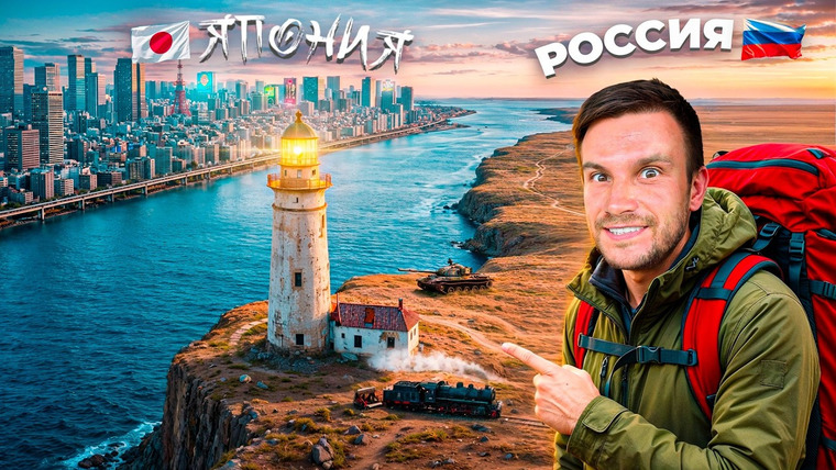 ПОЕХАВШИЙ — s10e07 — Ещё недавно это была Япония! А теперь здесь Россия. Еду на самый край Сахалина