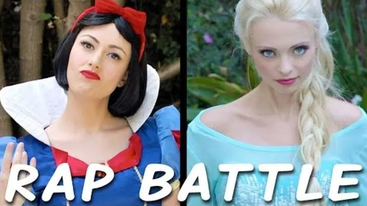 Princess Rap Battle — s01e01 — Snow White vs Elsa