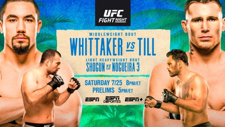 UFC on ESPN — s02e07 — UFC on ESPN 14: Whittaker vs. Till