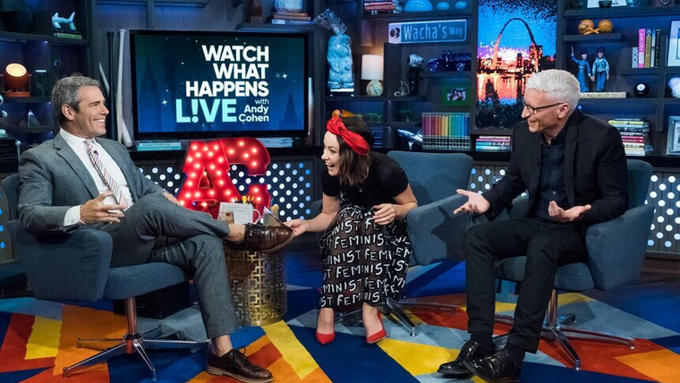 Watch What Happens Live — s14e125 — Olivia Wilde & Anderson Cooper