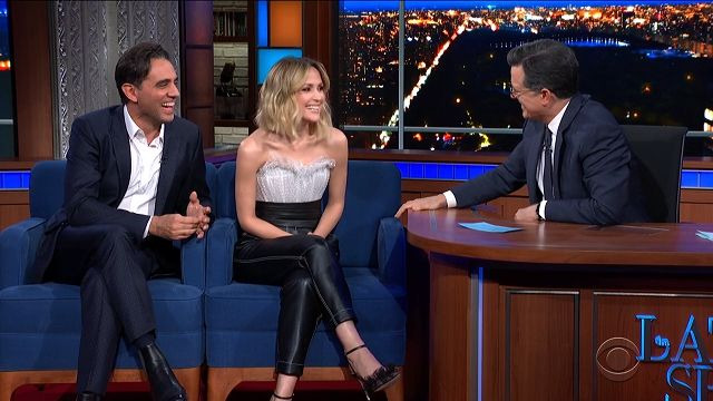 The Late Show with Stephen Colbert — s2020e02 — Rose Byrne, Bobby Cannavale, Jamie Oliver, Kate Willett