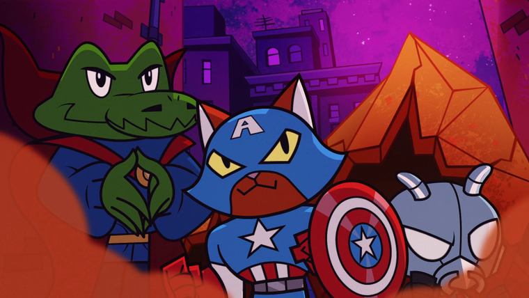 Marvel Battleworld: Mystery of the Thanostones — s01e03 — It's Raining Pigs and Frogs