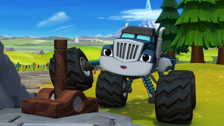 Blaze and the Monster Machines — s02e04 — Race to the Top of the World, Part 1