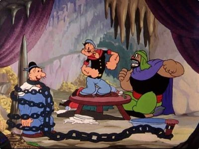 Морячок Папай — s1937e12 — Popeye the Sailor Meets Ali Baba's Forty Thieves