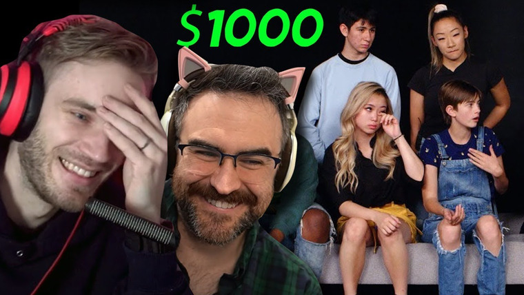 PewDiePie — s12e18 — Kids Decide Who Gets $1000 Is Very Cringe…