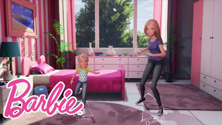 Barbie Vlogs — s01e50 — SKATEBOARDING ON RAINBOWS IN DREAMTOPIA!