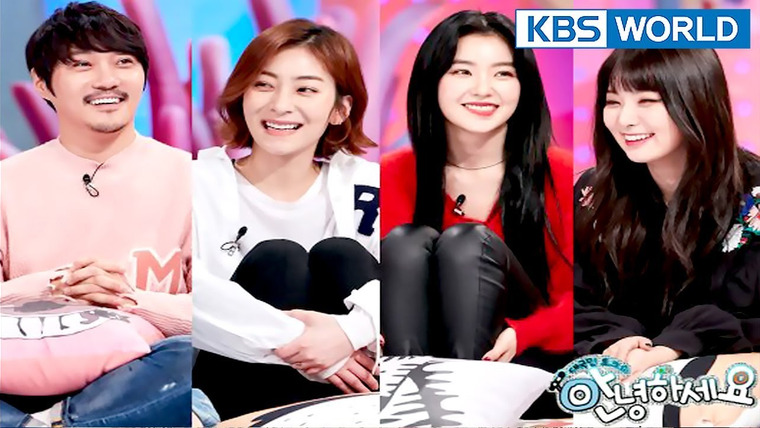 Ток-шоу Привет — s01e353 — KCM, Wang Jiwon, Red Velvet's Irene & Seulgi