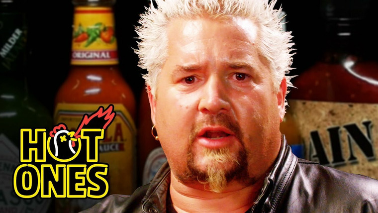 Hot Ones — s03e15 — Guy Fieri Becomes the Mayor of Spicy Wings