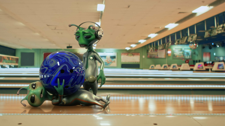 Инопланетное ТВ — s02e10 — Music/Bowling/Gardening