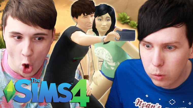 Dan and Phil — s03e28 — DIL'S HONEYMOON - Dan and Phil Play: Sims 4 #30