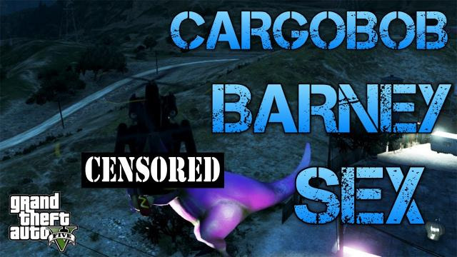 Jacksepticeye — s02e522 — Grand Theft Auto V | CARGOBOB BARNEY SEX | Throwing cars with the cargobob