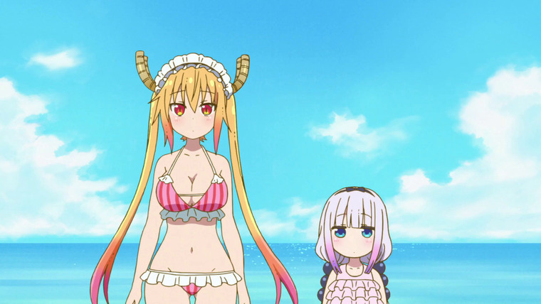 Miss Kobayashi's Dragon Maid — s01e07 — Summer's Staples! (The Fanservice Episode, Frankly)