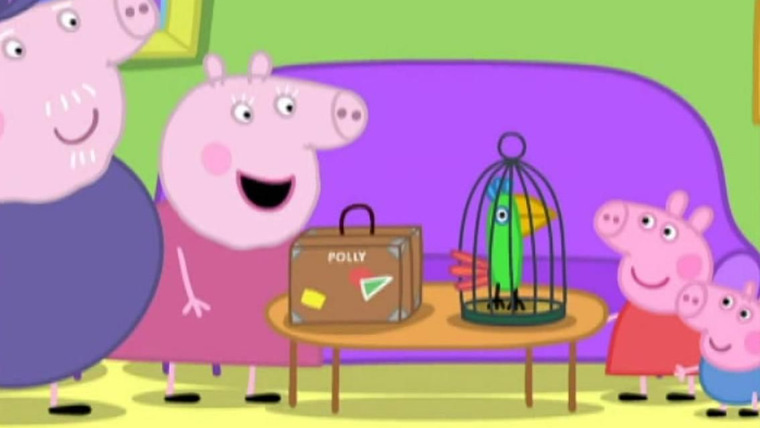 Свинка Пеппа — s02e03 — Polly's Holiday