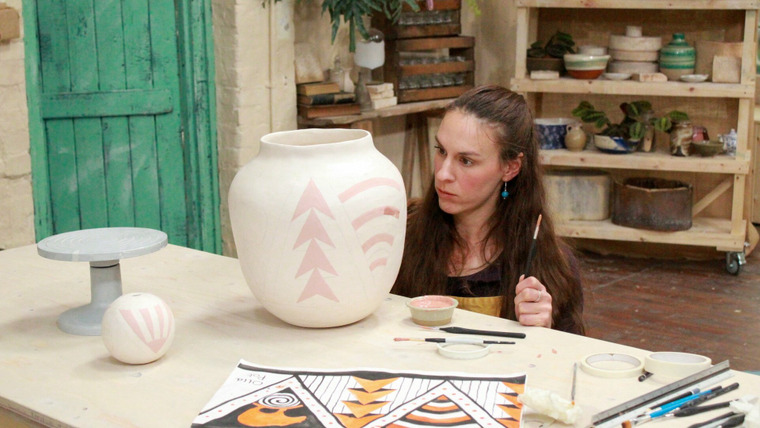 The Great Pottery Throw Down — s04e08 — Native American Acoma Pottery & an Alabama Ring Bottle