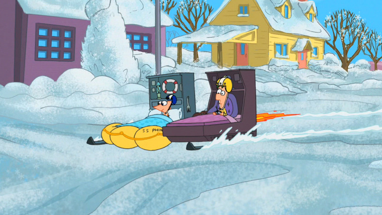 Финес и Ферб — s02e37 — Phineas and Ferb's Christmas Vacation