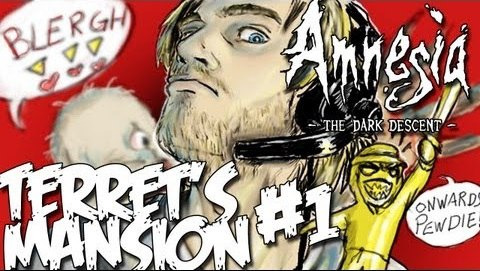ПьюДиПай — s02e137 — [Funny/Horror] Amnesia: BE PATIENT, ARE YOU F-ING KIDDING ME???!?! - Terret's Mansion DEMO - Part 1