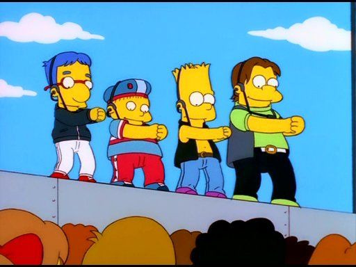 The Simpsons — s12e14 — New Kids on the Blecch