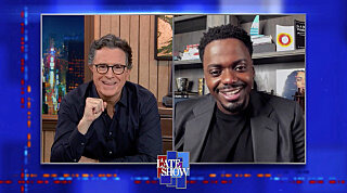 The Late Show with Stephen Colbert — s2021e52 — Daniel Kaluuya, Lucy Dacus, Taylor Swift