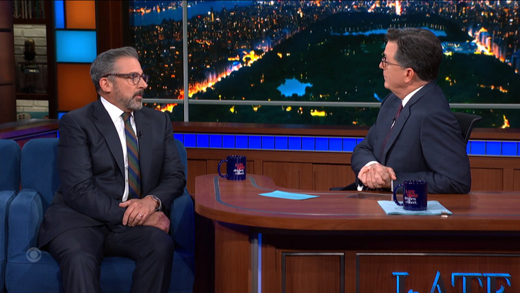 The Late Show with Stephen Colbert — s2022e113 — Steve Carell; Phoenix