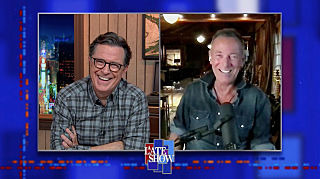 The Late Show with Stephen Colbert — s2020e130 — Bruce Springsteen, Eva Longoria