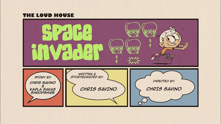 Шумный Дом — s01e20 — Space Invader
