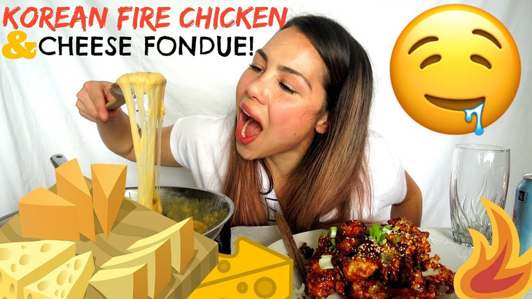 Veronica Wang — s04e31 — Spicy Fire Korean Chicken & Cheesy Fondue | StORY TiME EMBARRASSING MOMENT