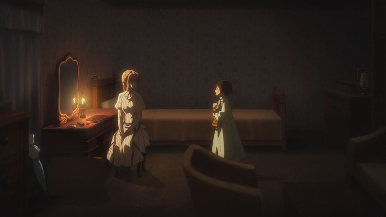 Violet Evergarden — s01e10 — Loved Ones Will Always Watch Over You
