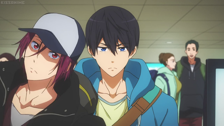 Free! — s02e12 — A Swim-Off in a Foreign Land!