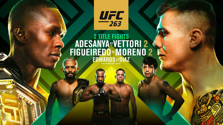 UFC PPV Events — s2021e07 — UFC 263: Adesanya vs. Vettori 2