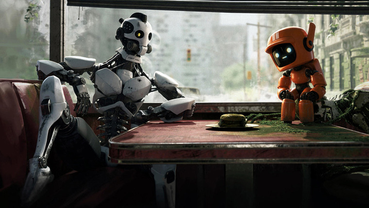 Любовь, смерть и роботы — s01e02 — Three Robots