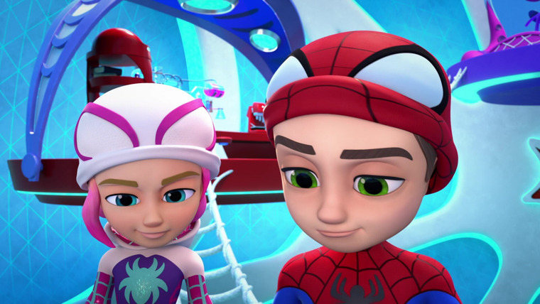 Паучок и его удивительные друзья — s01e01 — Spidey to the Power of Three