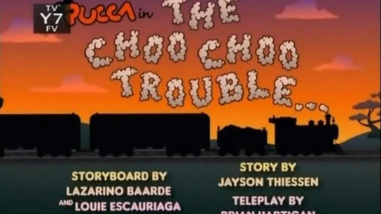 Pucca — s01e77 — The Choo-Choo Trouble