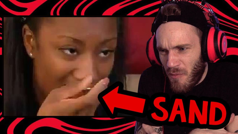 PewDiePie — s12e30 — Woman Addicted To Eating Sand. TLC #17