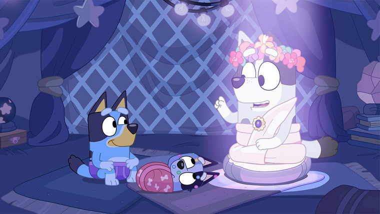 Bluey — s01e32 — Bumpy and the Wise Old Wolfhound