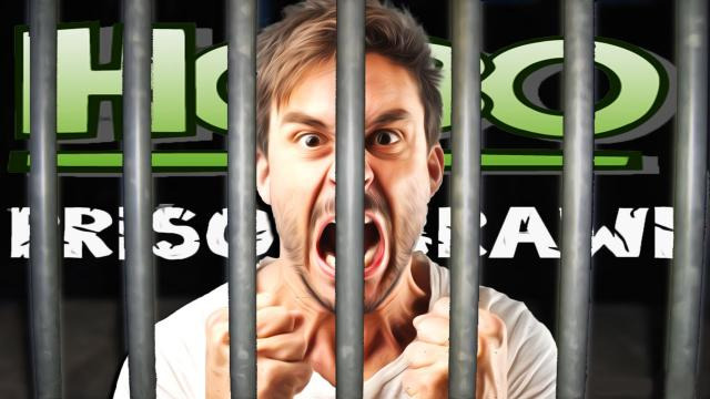 Jacksepticeye — s03e670 — PRESS ASS TO PEE! | Hobo Prison Brawl