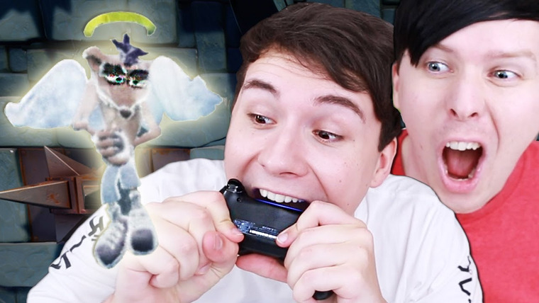 Dan and Phil — s04e42 — 'Stormy Ascent' - THE HARDEST CRASH BANDICOOT LEVEL EVER