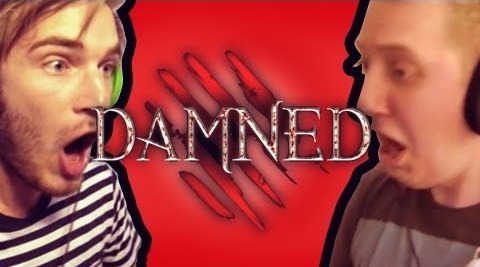 PewDiePie — s04e312 — Damned w/ InTheLittleWood (2 WIMPS, ONE GAME) Part 1