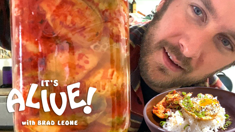 It's Alive with Brad — s04e05 — Brad Makes Brussels Sprout Kimchi