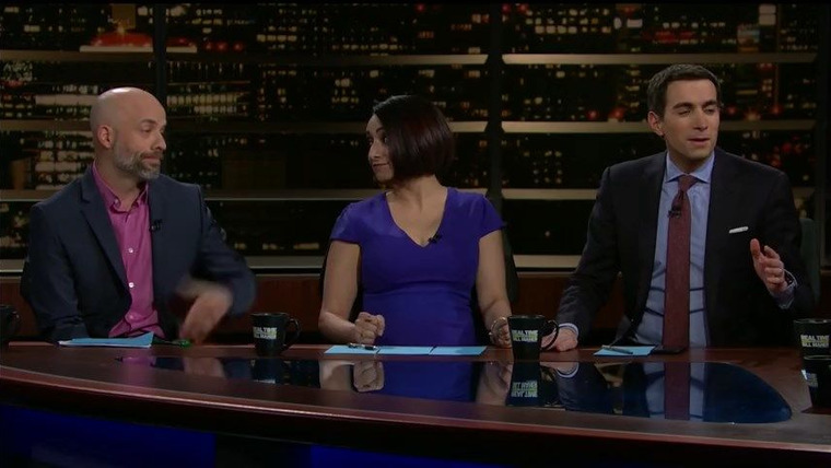 Real Time with Bill Maher — s16e08 — Beto O'Rourke; Pete Dominick, Nayyera Haq and Andrew Ross Sorkin; Billy Bush